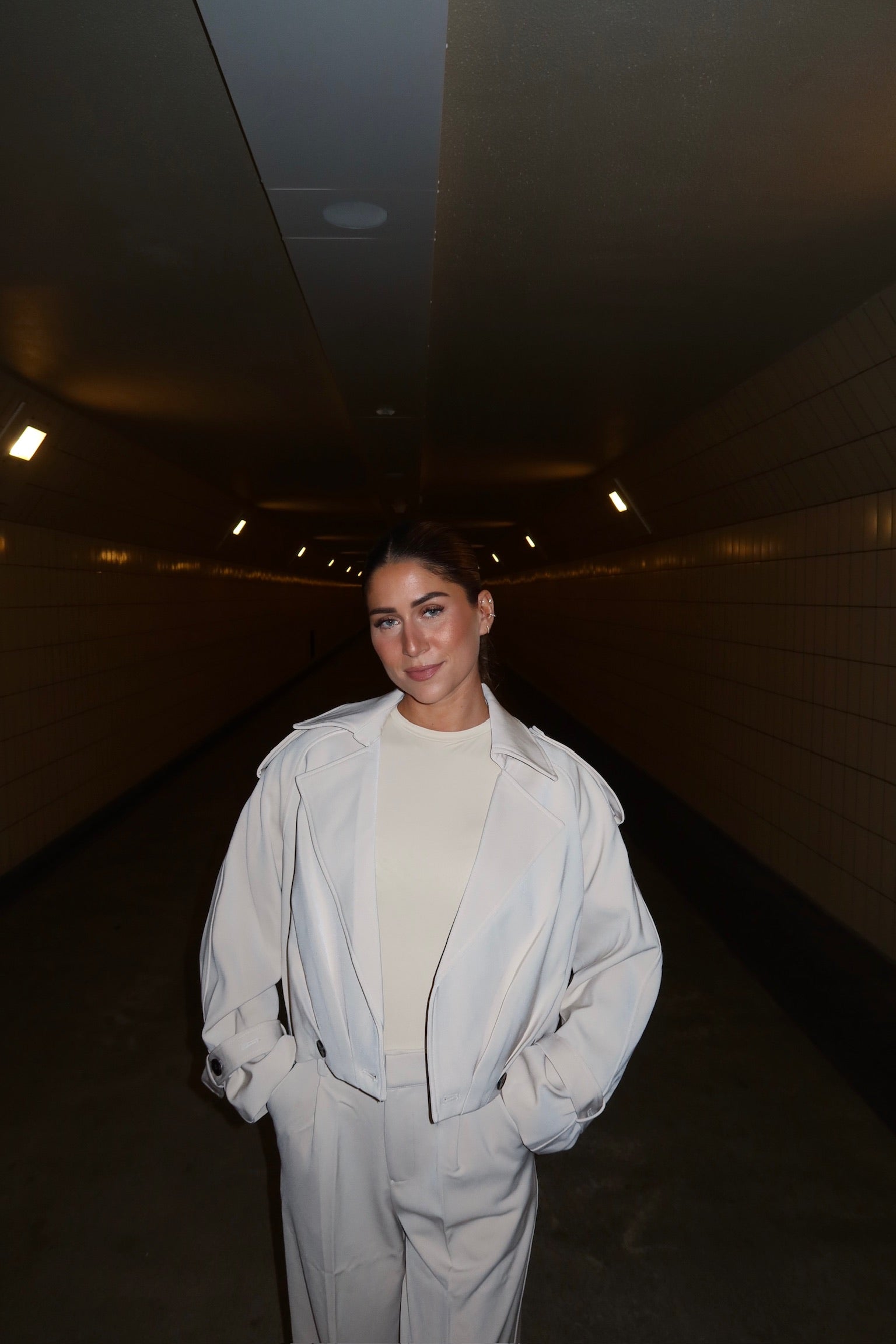 Classy co-ord beige women