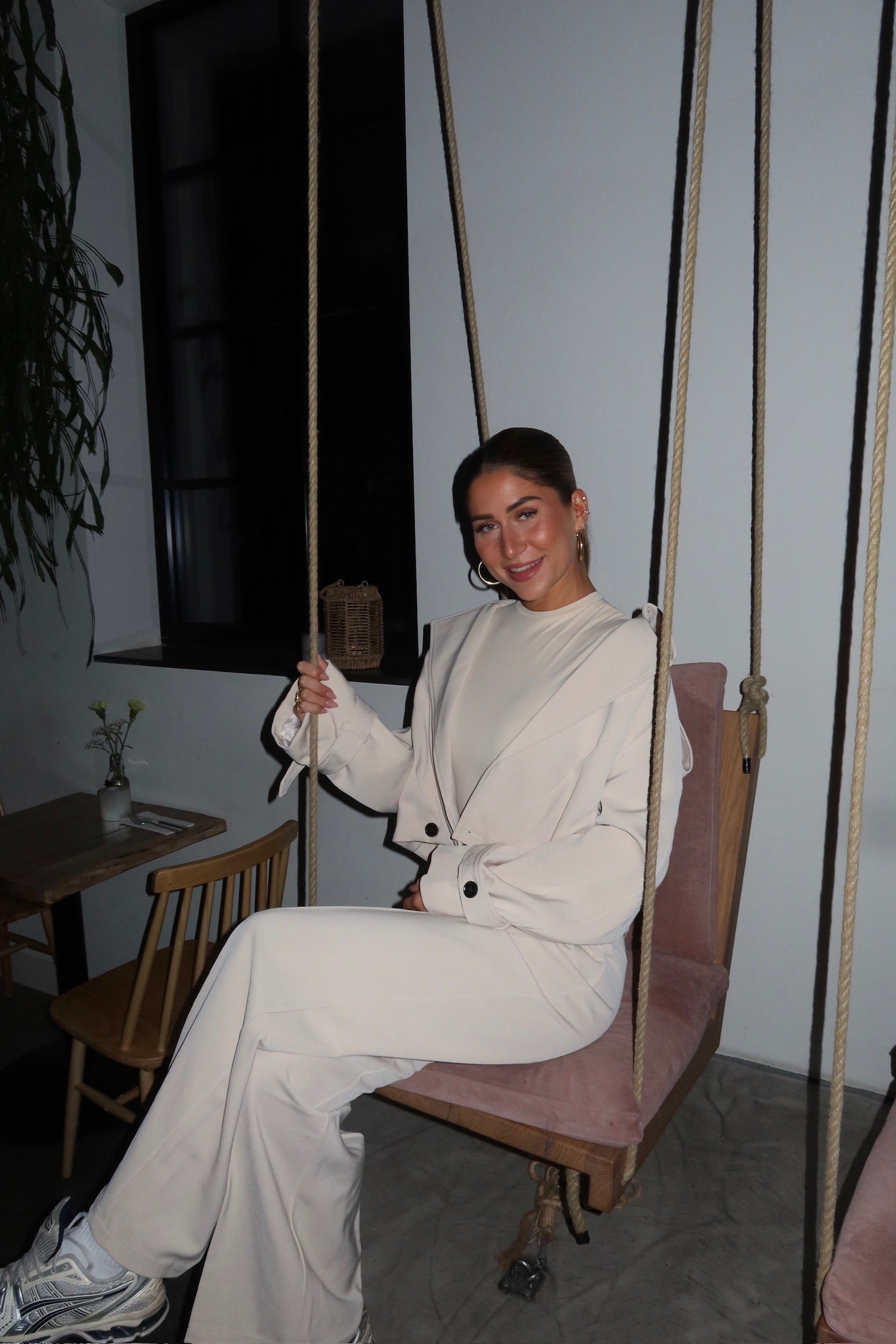 Classy co-ord beige women