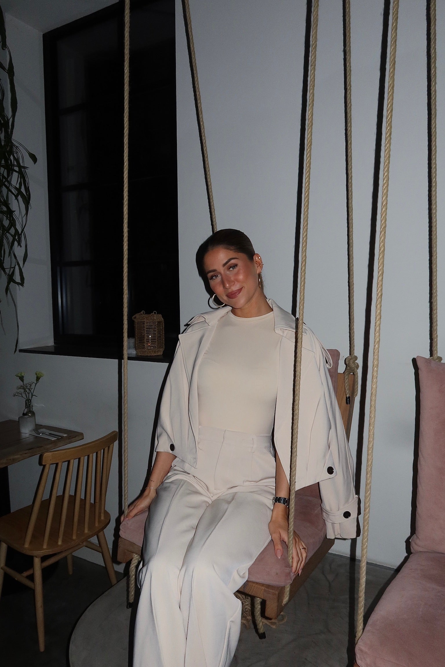 Classy co-ord beige women