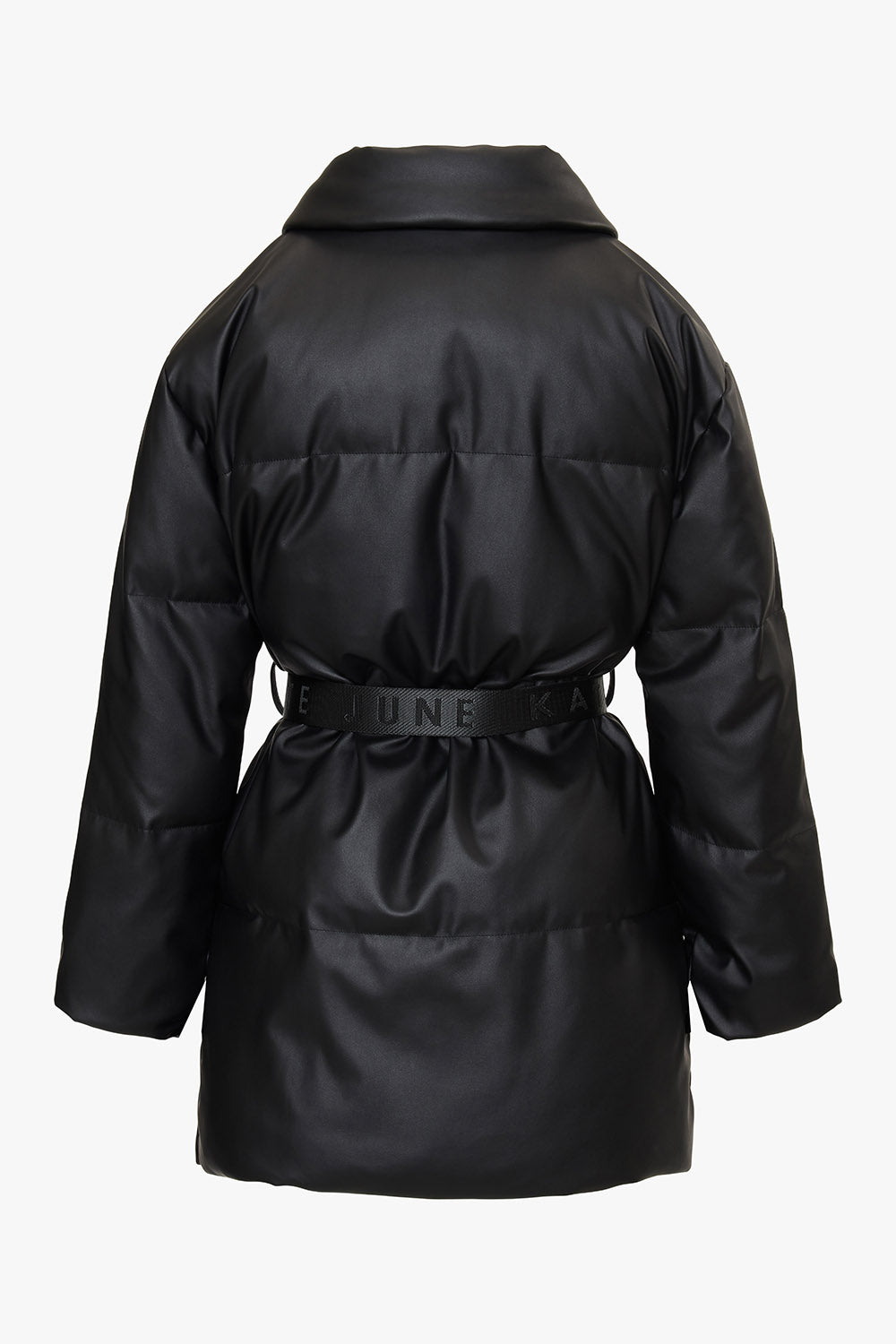 PU winter coat black Women