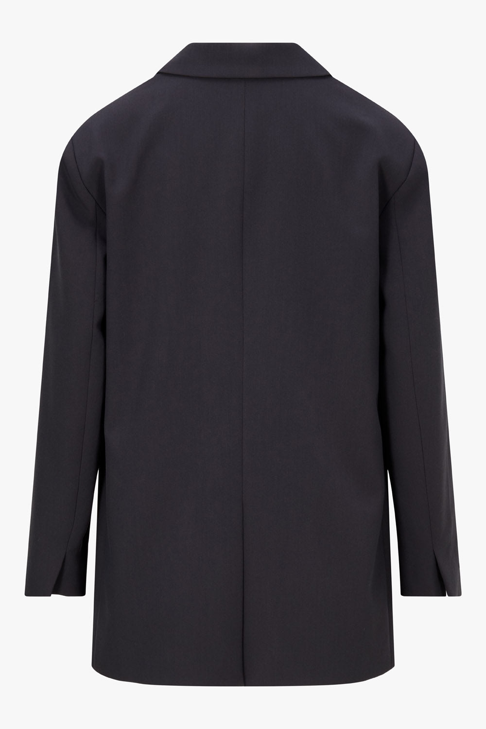 Double breasted blazer dark grey women