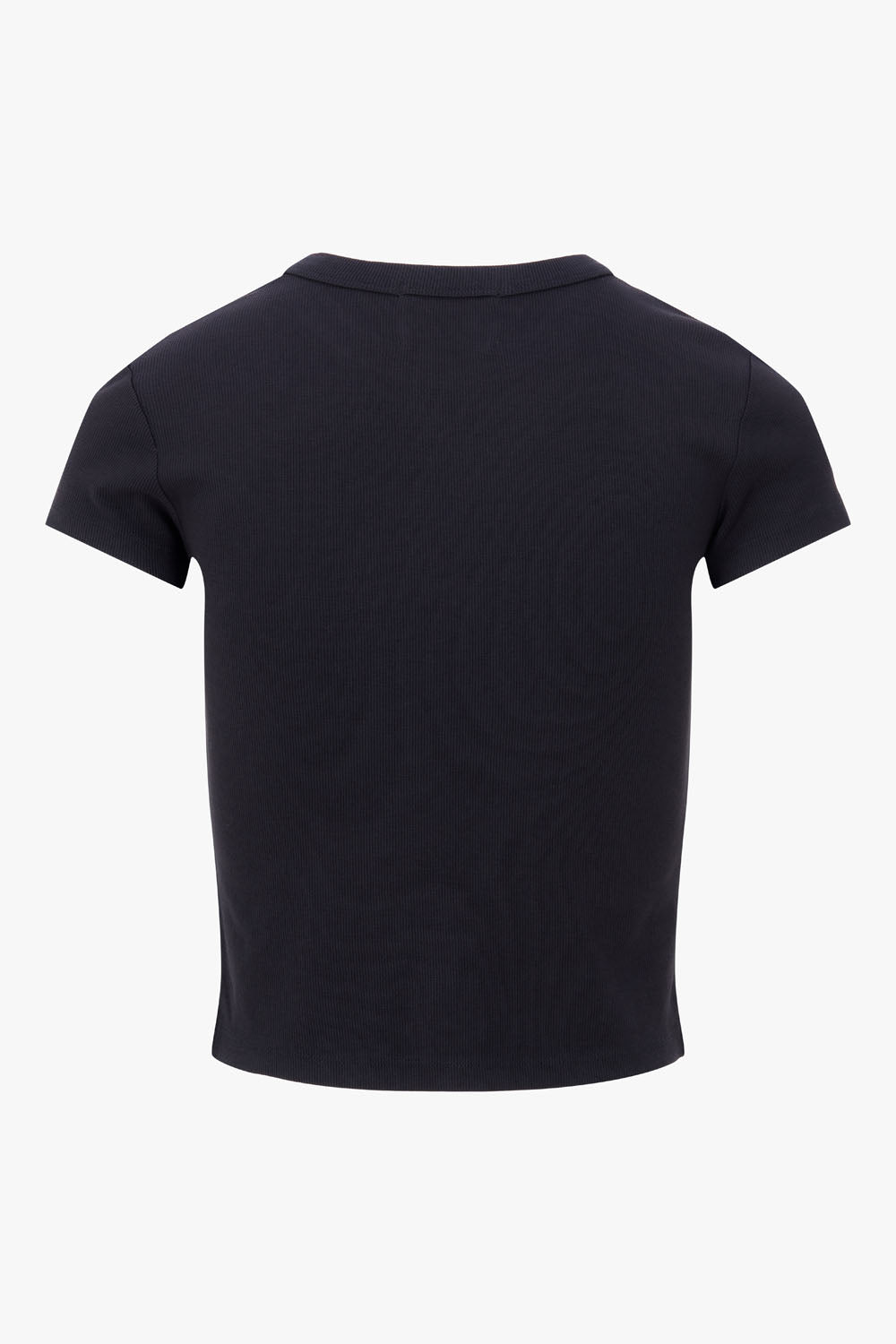 Garment dyed tee dark grey women