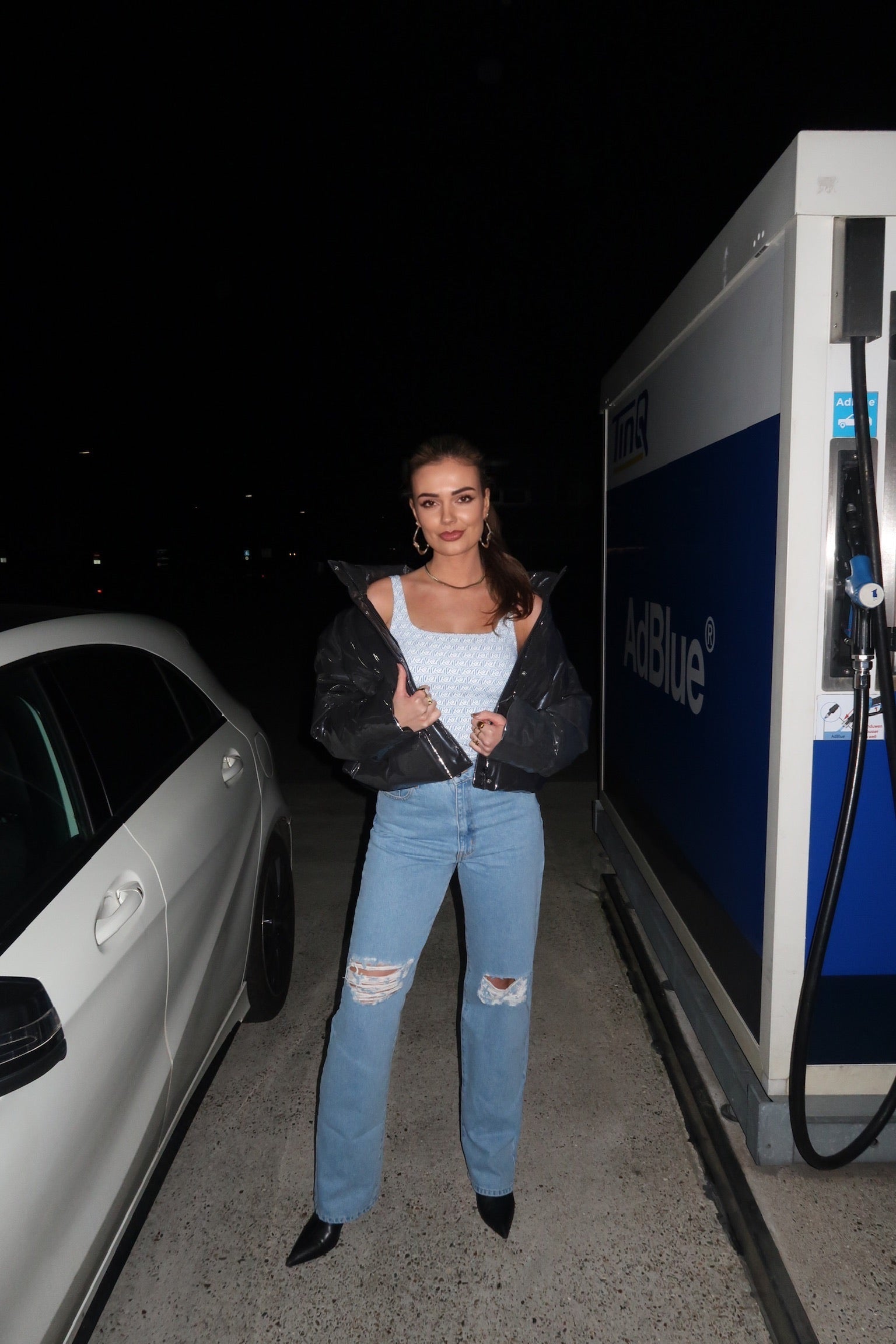 THE HR STRAIGHT LEG JEANS DAMAGED women — KATE JUNE
