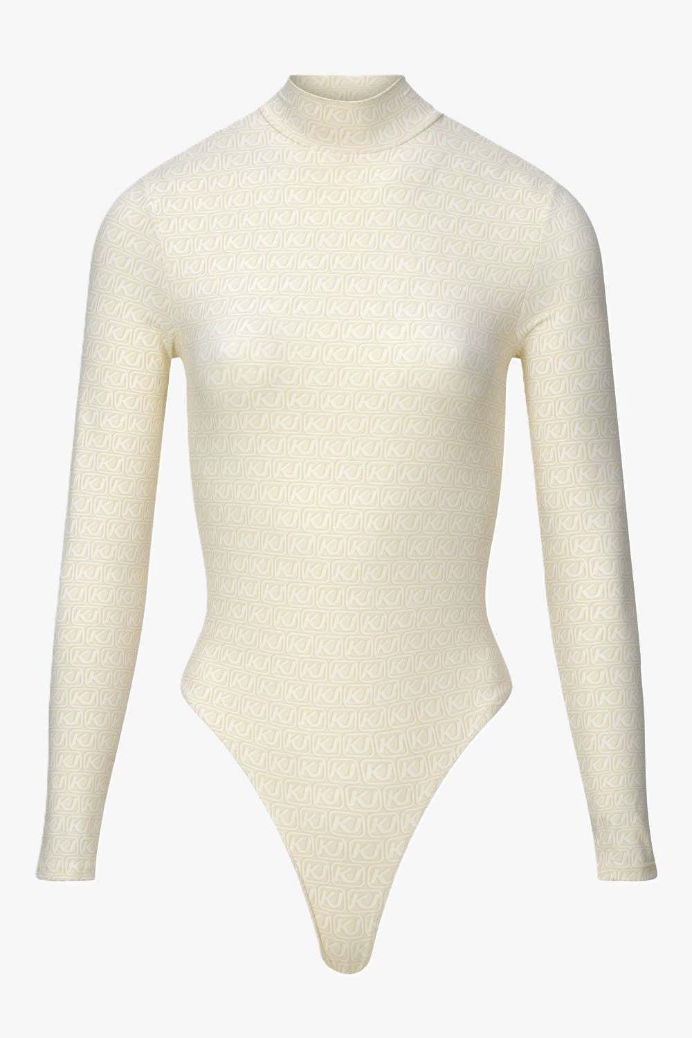 Mock neck body all over print kit women