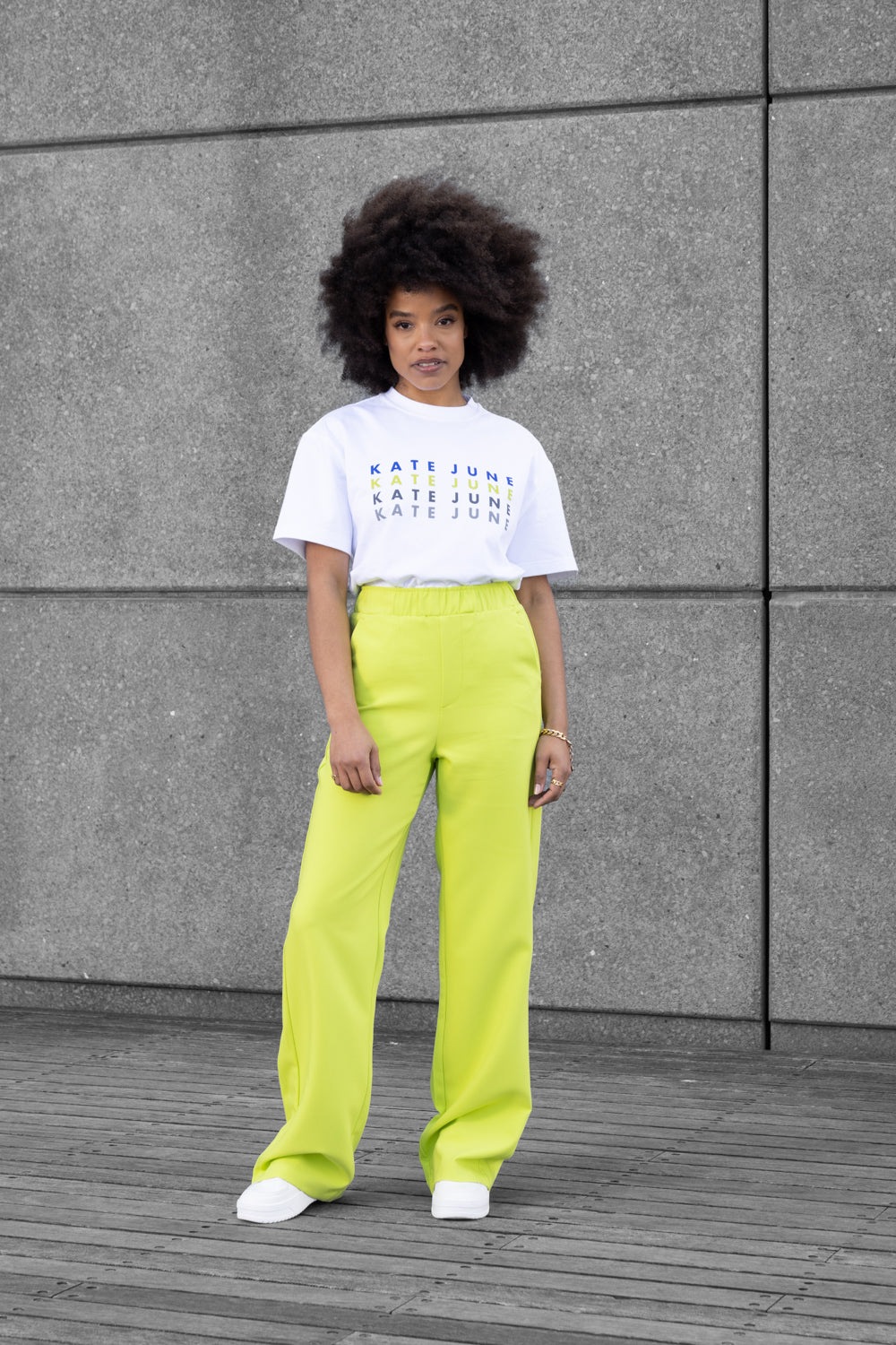 Oversized logo tee assorted women