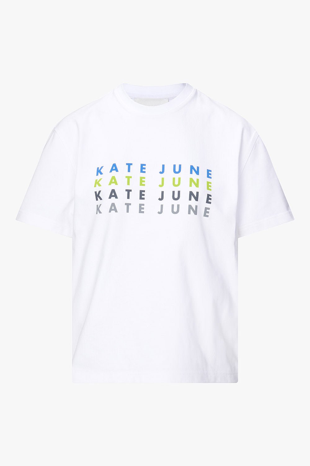 THE OVERSIZED LOGO TEE ASSORTED women — KATE JUNE