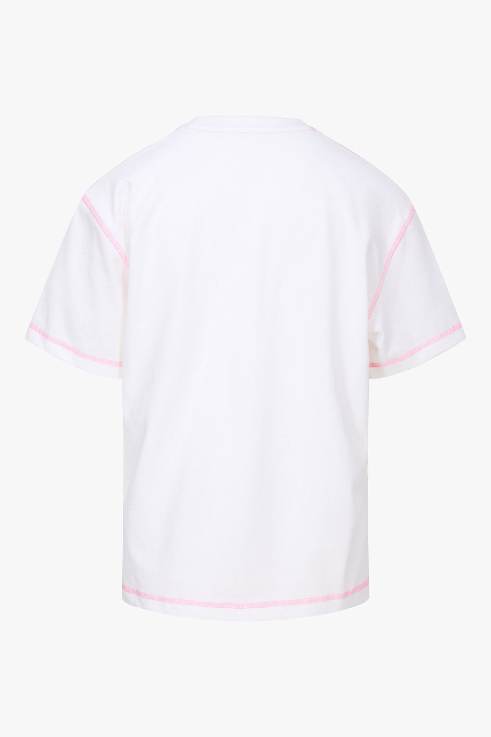 Oversized logo tee pink women