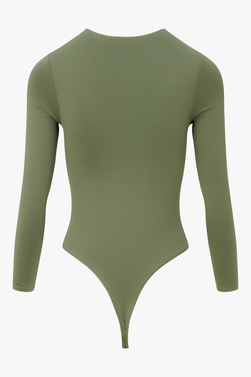Round neck body army green women