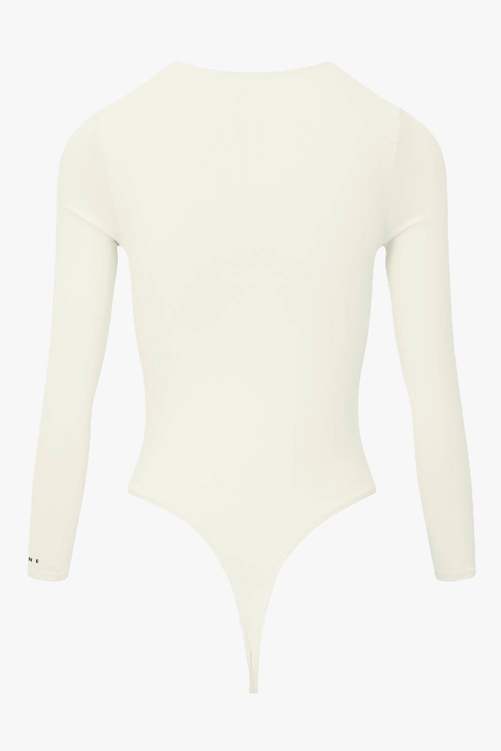 Round neck body off-white women