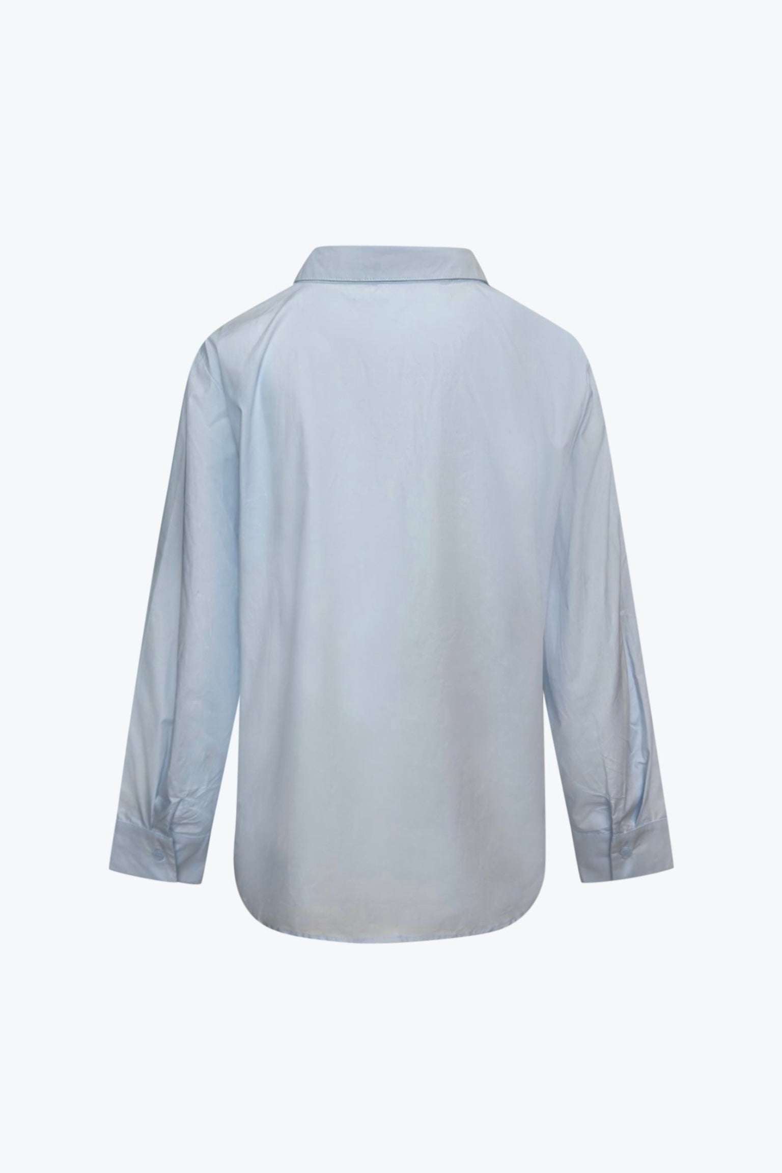 THE SAINT TROPEZ POPLIN BLOUSE LIGHT BLUE women — KATE JUNE