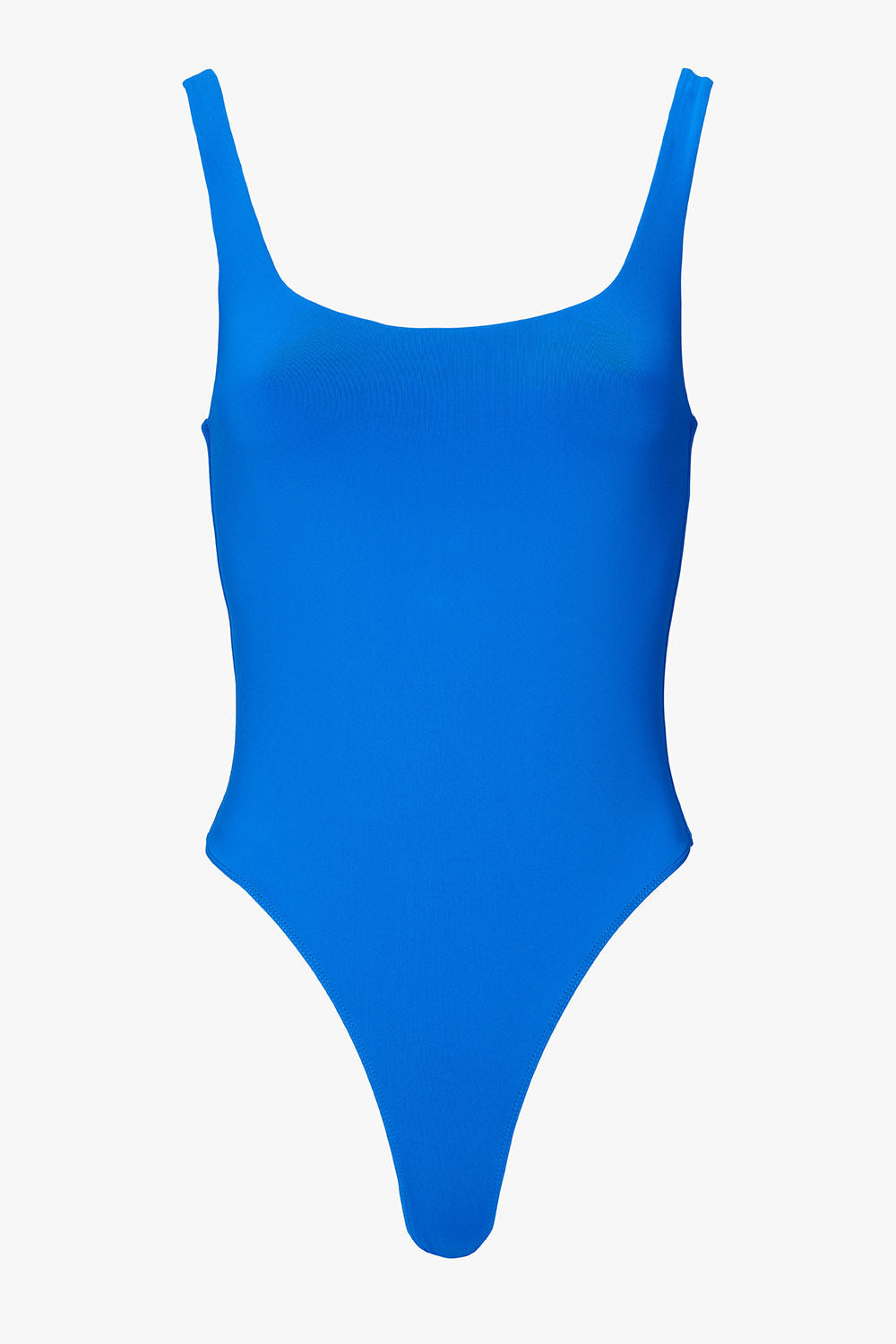 Sleeveless square neck body cobalt women