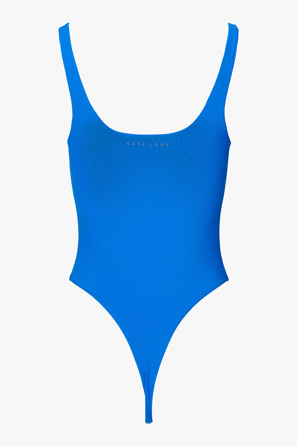 Sleeveless square neck body cobalt women