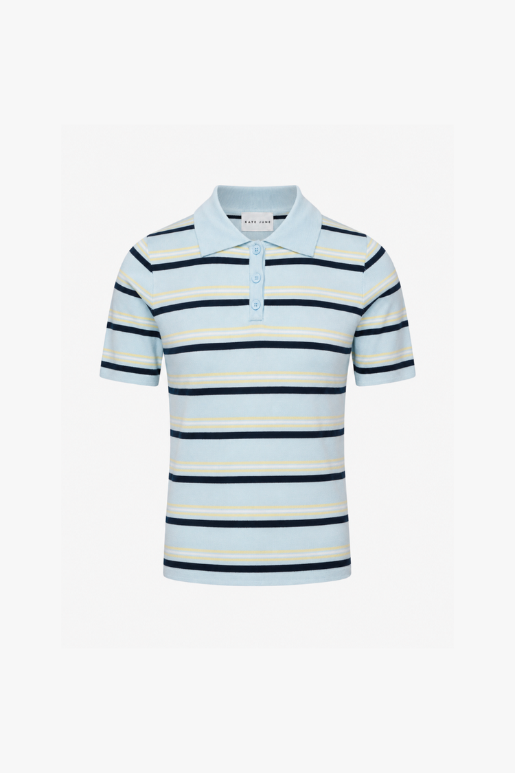 THE SOFT STRIPE POLO