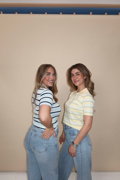 THE SOFT STRIPE POLO