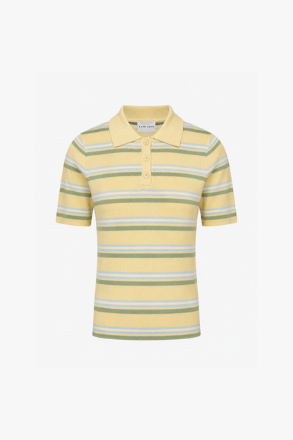 THE SOFT STRIPE POLO