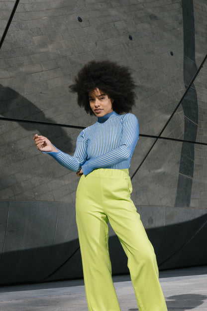 THE STRAIGHT FIT SUIT PANTS