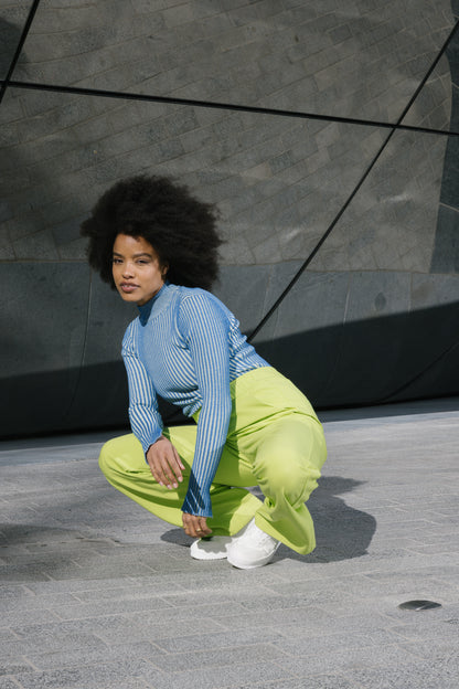 THE STRAIGHT FIT SUIT PANTS