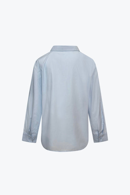 THE SAINT TROPEZ POPLIN BLOUSE