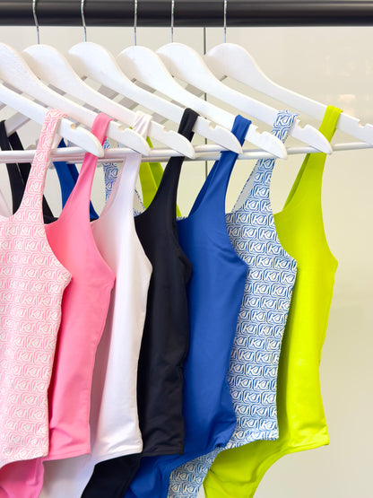 THE SLEEVELESS SQUARE NECK BODY