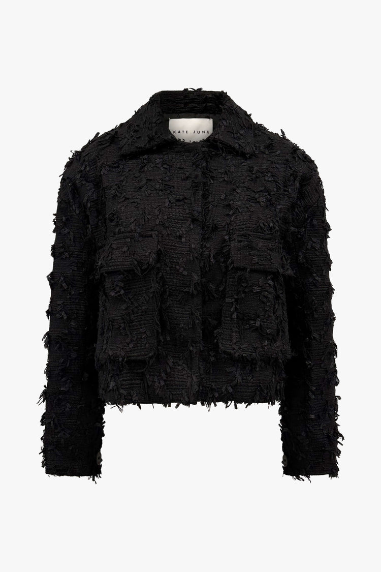 THE BOUCLÉ DETAIL JACKET