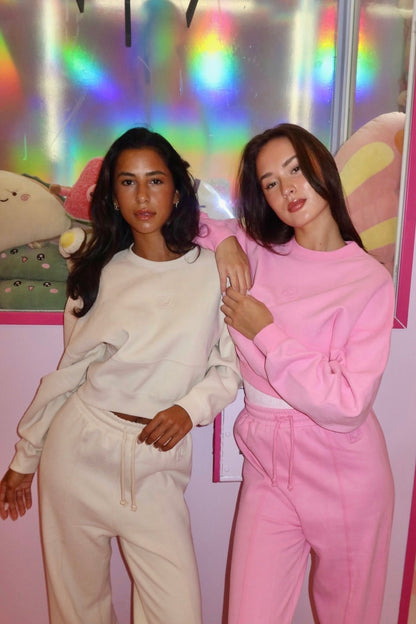 Co-ord set pink sand women
