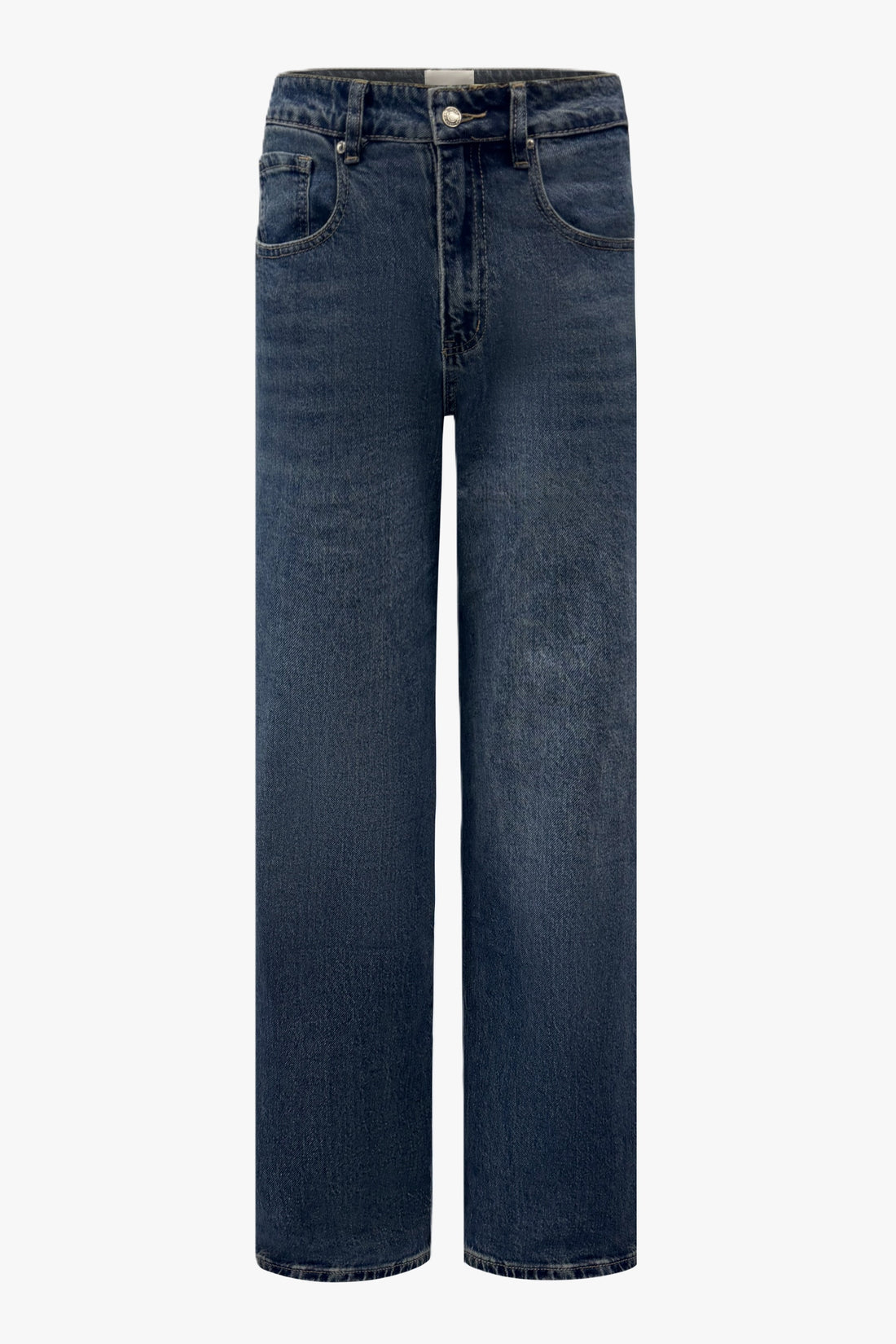 THE DARK WASHED STRAIGHT LEG JEANS