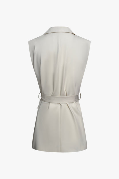 THE CLASSIC SLEEVELESS BLAZER