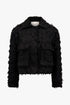 THE BOUCLÉ DETAIL JACKET BLACK women — KATE JUNE