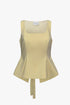 THE CLASSIC BOW TOP BUTTER YELLOW women — KATE JUNE