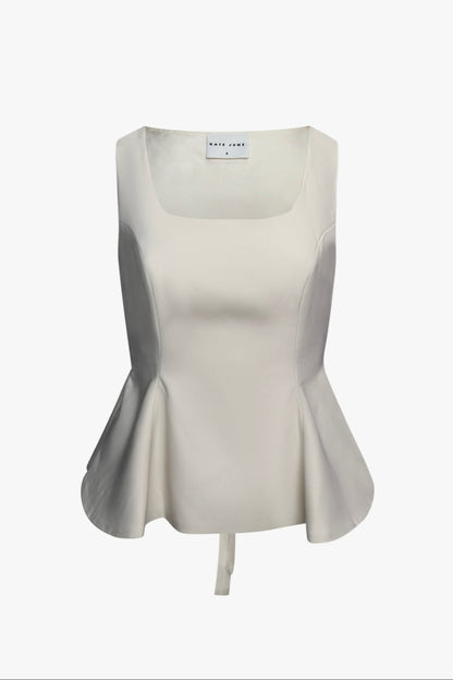 THE CLASSIC BOW TOP CRÈME women — KATE JUNE