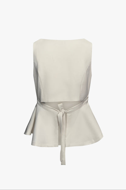 THE CLASSIC BOW TOP CRÈME women — KATE JUNE