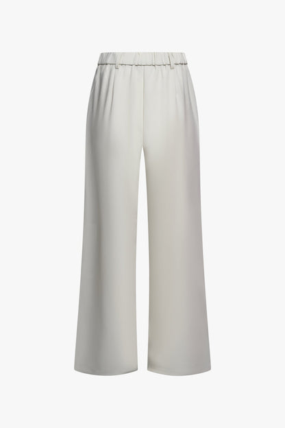 THE CLASSIC SUIT PANTS CRÈME women — KATE JUNE