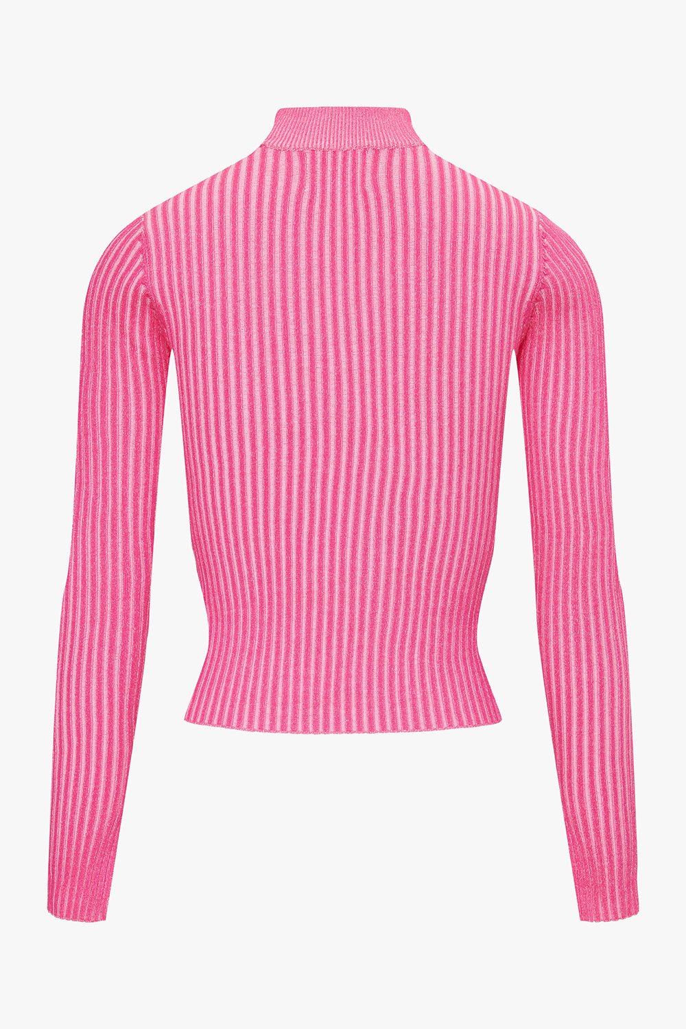 THE CONTRAST RIB PULL PINK women — KATE JUNE