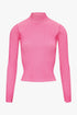 THE CONTRAST RIB PULL PINK women — KATE JUNE