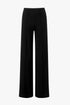 THE CREPE WIDE LEG PANTS BLACK women — KATE JUNE