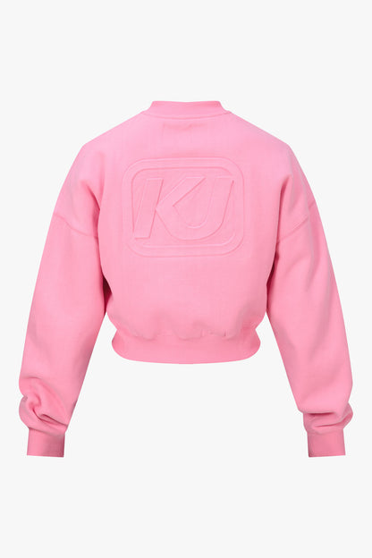 THE CROPPED LOGO SWEAT