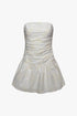 THE EMBROIDERED MINI DRESS OFF-WHITE women — KATE JUNE