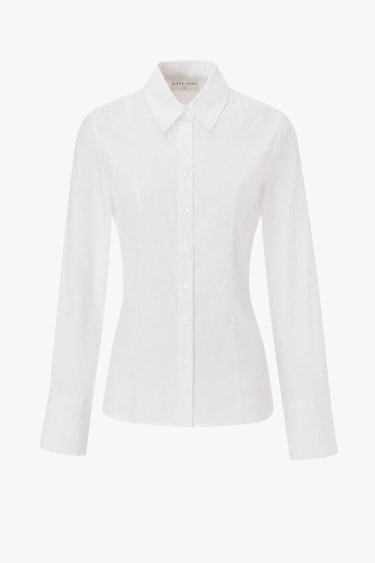THE FITTED STRAP BLOUSE