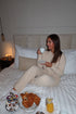 THE FLUFFY WIDE LEG PANTS SAND women — KATE JUNE
