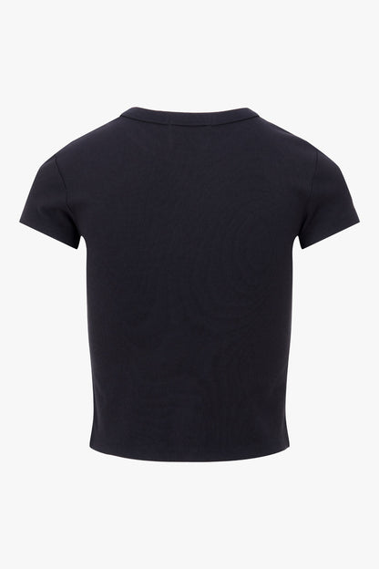 THE GARMENT DYED TEE GREY DARK women — KATE JUNE