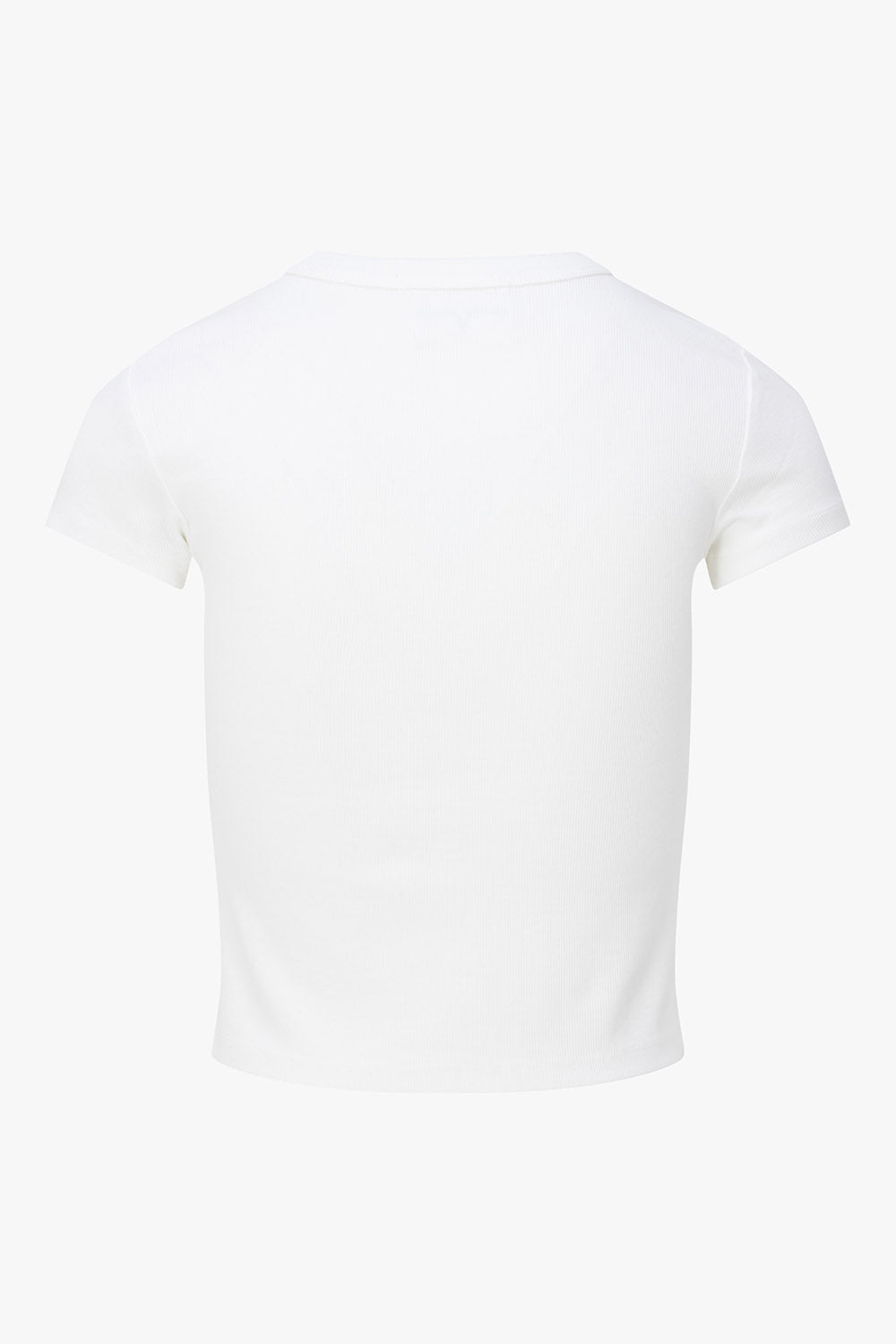 THE GARMENT DYED TEE OFF - WHITE women — KATE JUNE