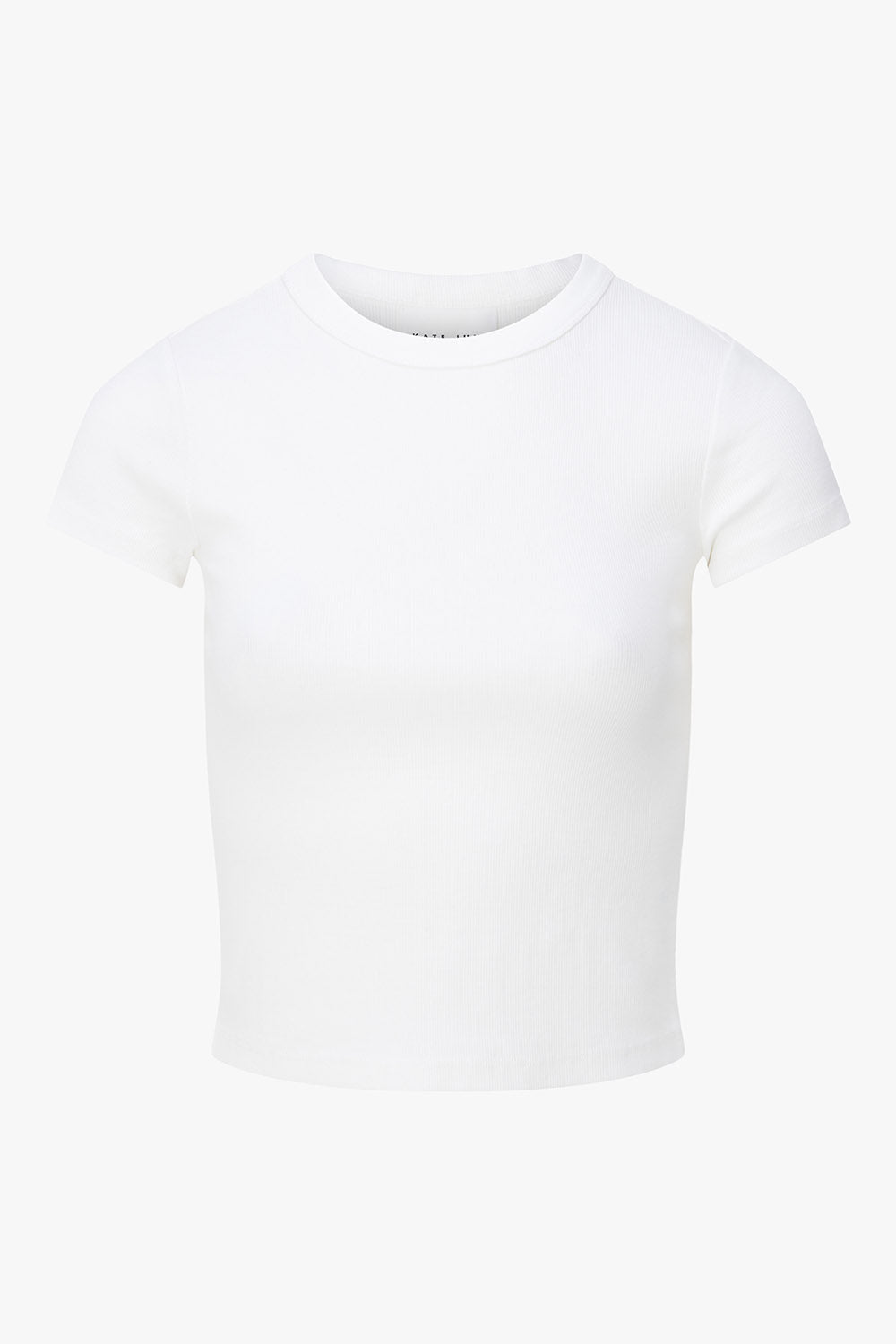 THE GARMENT DYED TEE OFF - WHITE women — KATE JUNE