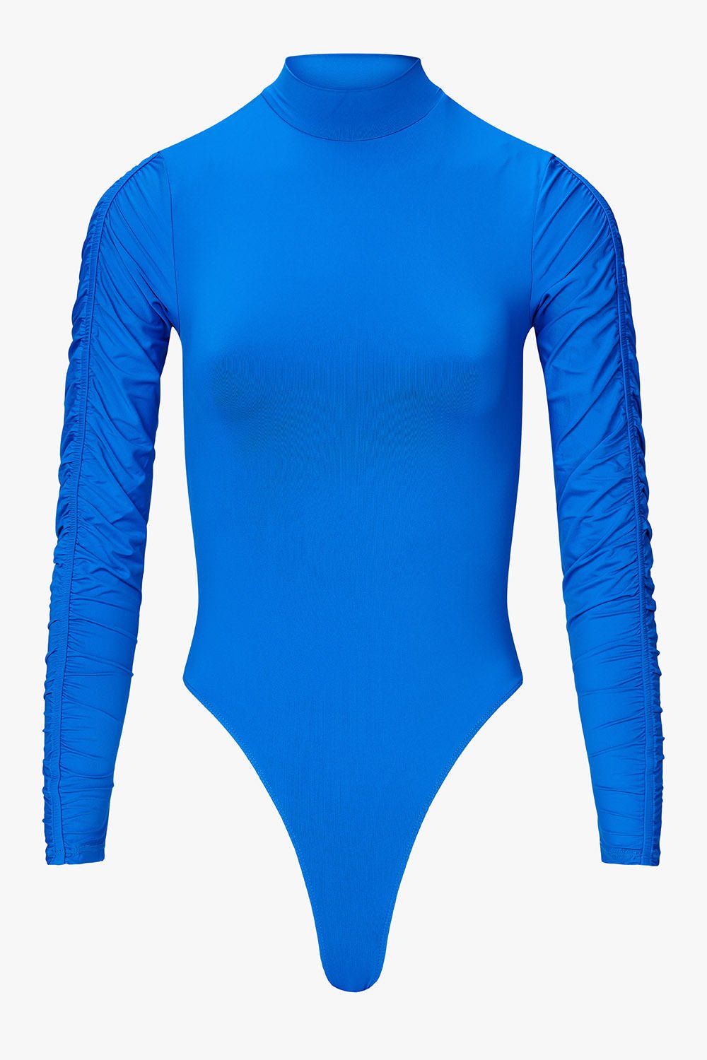 THE GATHERED LONGSLEEVE BODY COBALT women — KATE JUNE