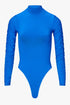 THE GATHERED LONGSLEEVE BODY COBALT women — KATE JUNE