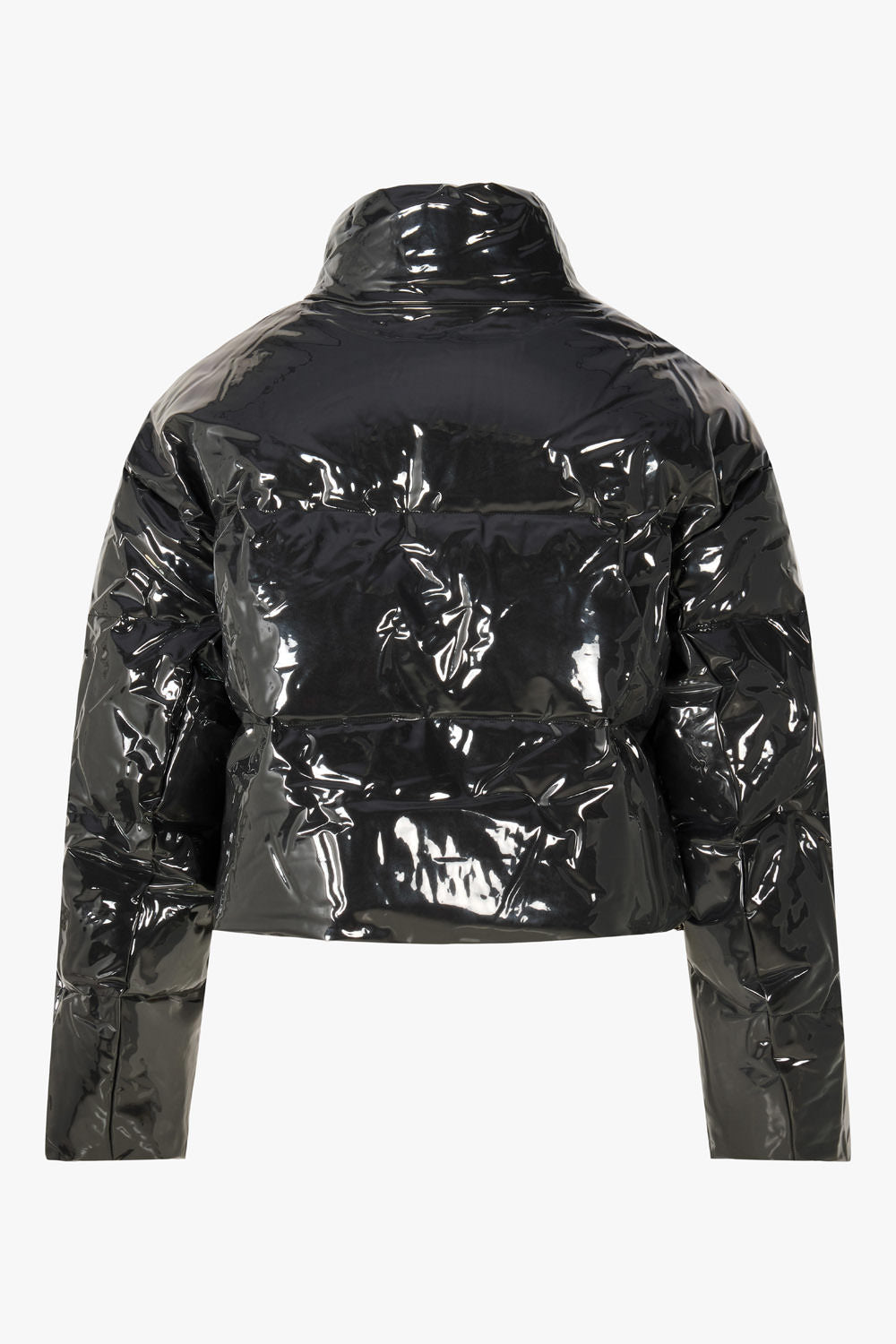 THE GLOSSY PATENT COAT