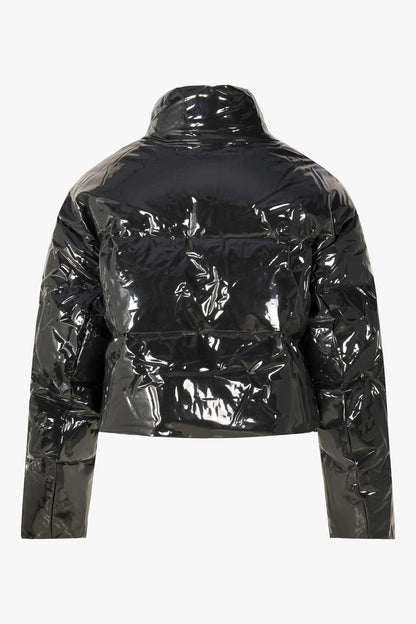 THE GLOSSY PATENT COAT