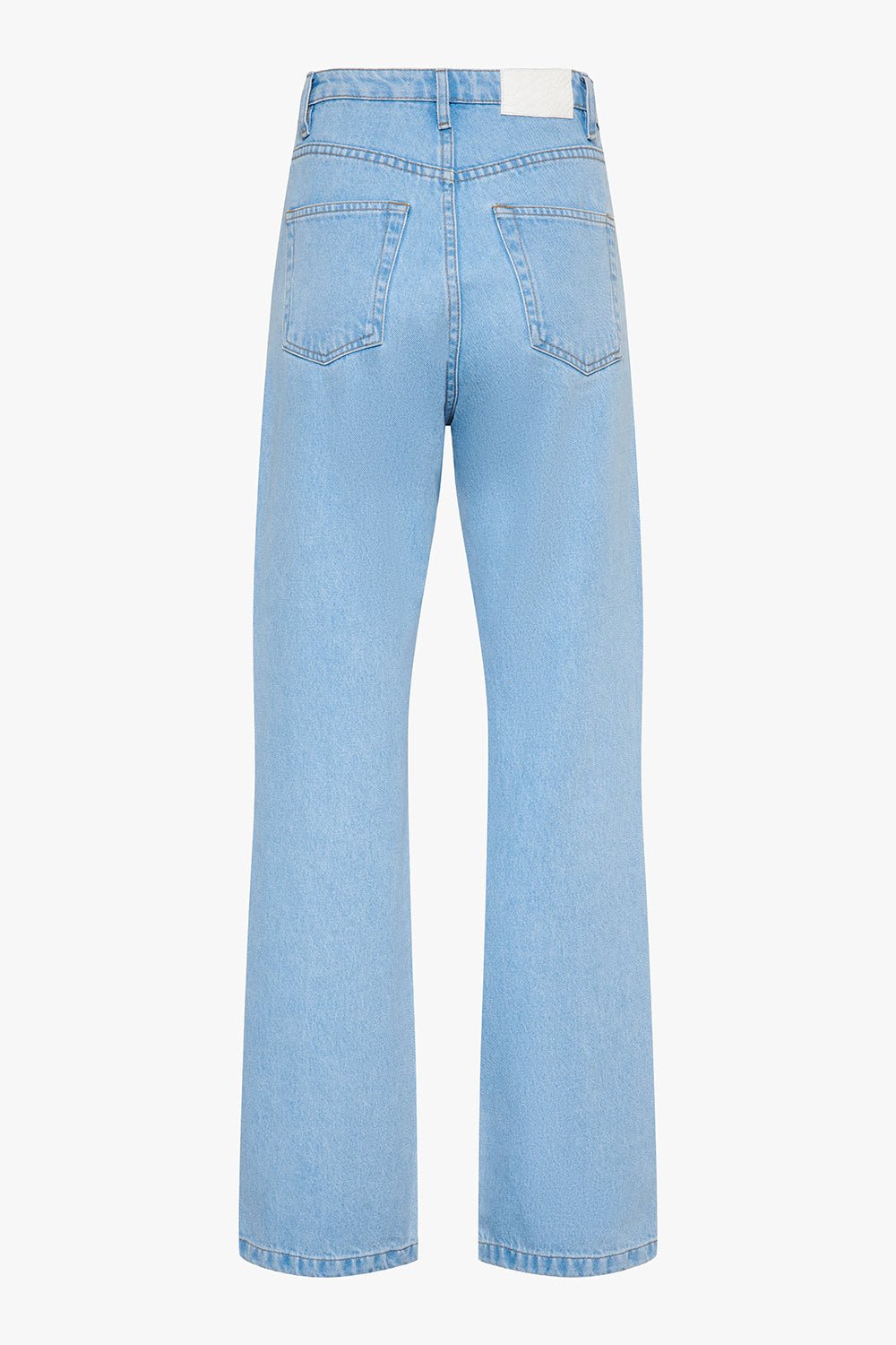 THE HR STRAIGHT LEG JEANS BLEACHED women — KATE JUNE