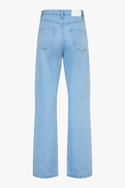 THE HR STRAIGHT LEG JEANS DAMAGED women — KATE JUNE