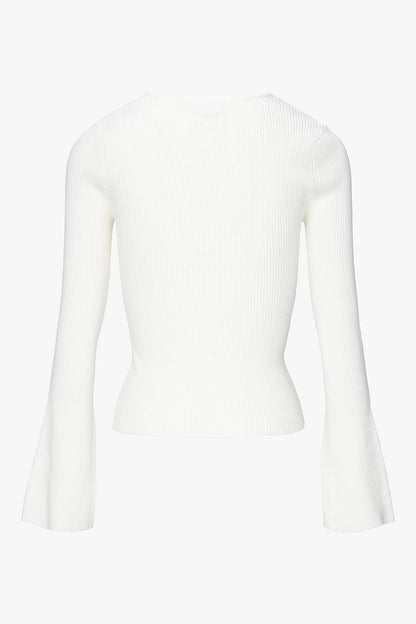 THE KNITTED HEARTSHAPE TOP