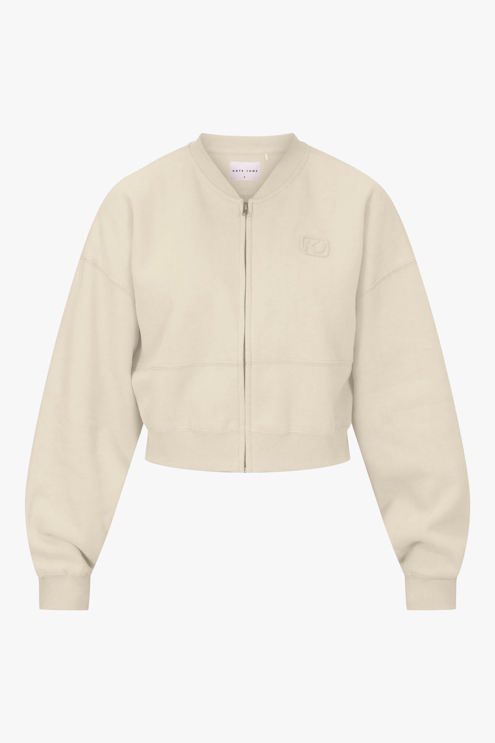 THE LOGO ZIP SWEAT